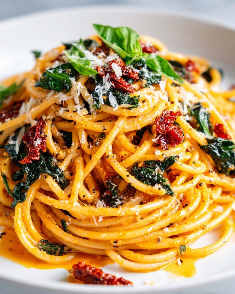 Creamy Roasted Red Pepper Pasta Recipe - Recipe Image