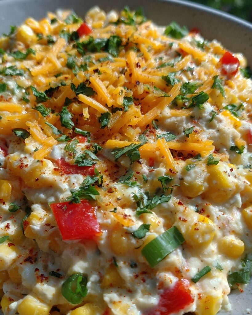 Queso Verde Corn Dip Recipe