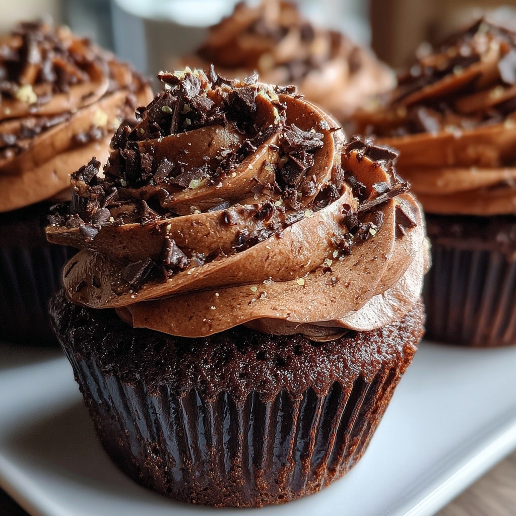 German Chocolate Cupcakes Recipe - Recipe Image