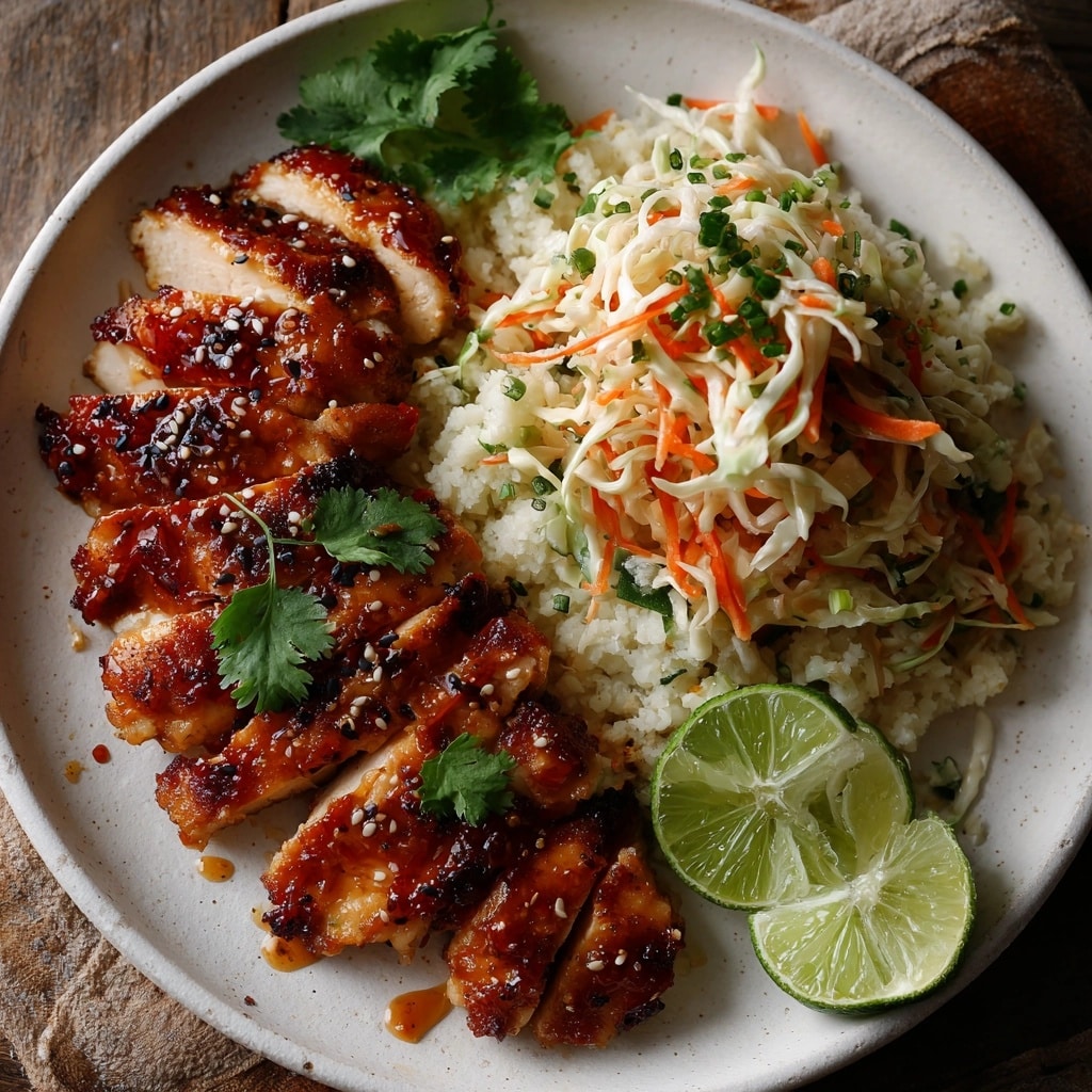Miso-Butter Chicken with Grapefruit Recipe - Recipe Image