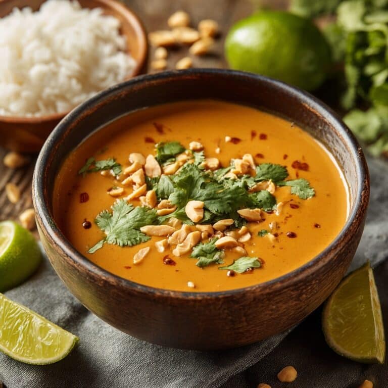 African Sweet Potato and Peanut Stew Recipe