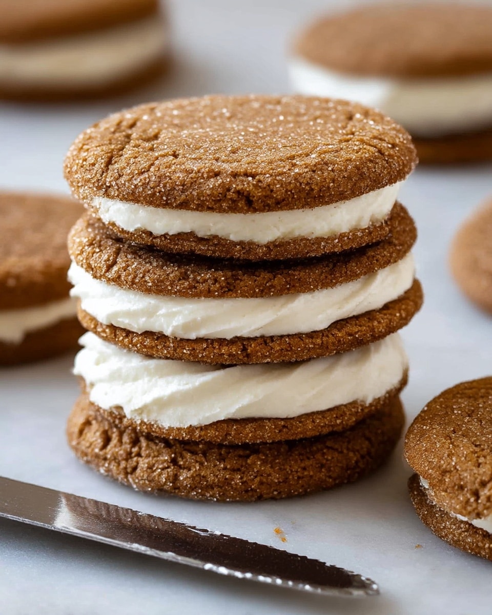 Gingerbread Sandwich Cookies Recipe - Recipe Image
