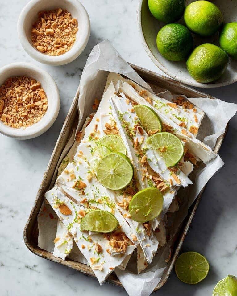 Key Lime Pie Yogurt Bark Recipe