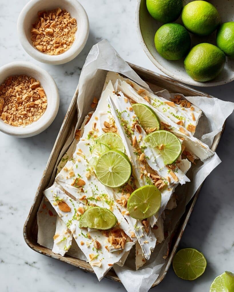 Key Lime Pie Yogurt Bark Recipe