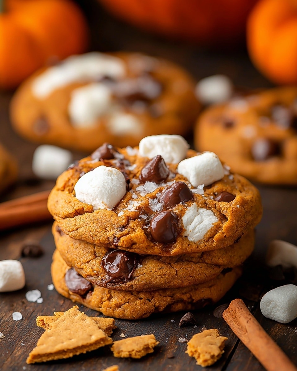Pumpkin Smores Cookies: A Delicious Fall Treat Recipe - Recipe Image