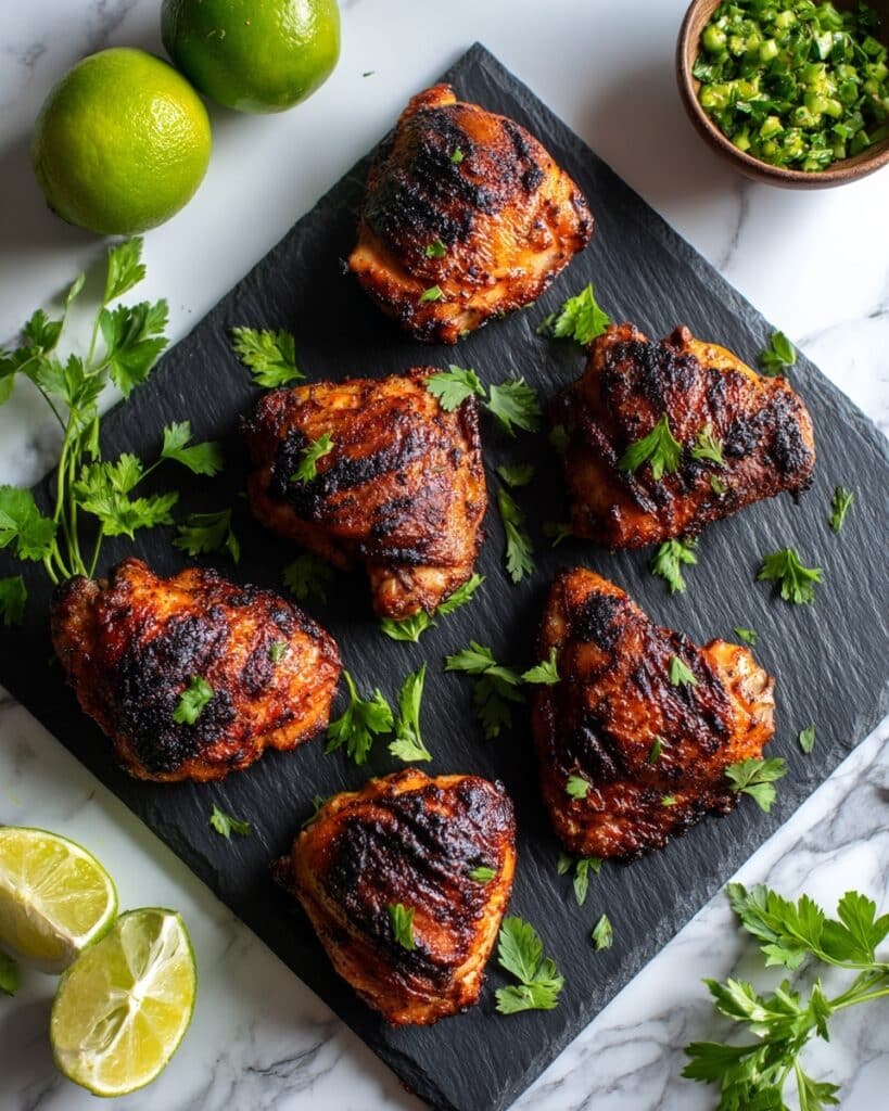 Baked Boneless Chicken Thighs with Spicy Balsamic Seasoning Recipe