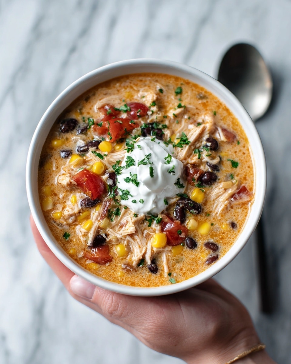 Creamy Chicken Enchilada Soup: 5 Steps to Cozy Bliss Recipe - Recipe Image