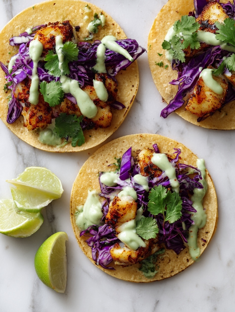 Chicken Street Tacos with Cotija, Cilantro, and Creamy Tomatillo Dressing Recipe - Recipe Image