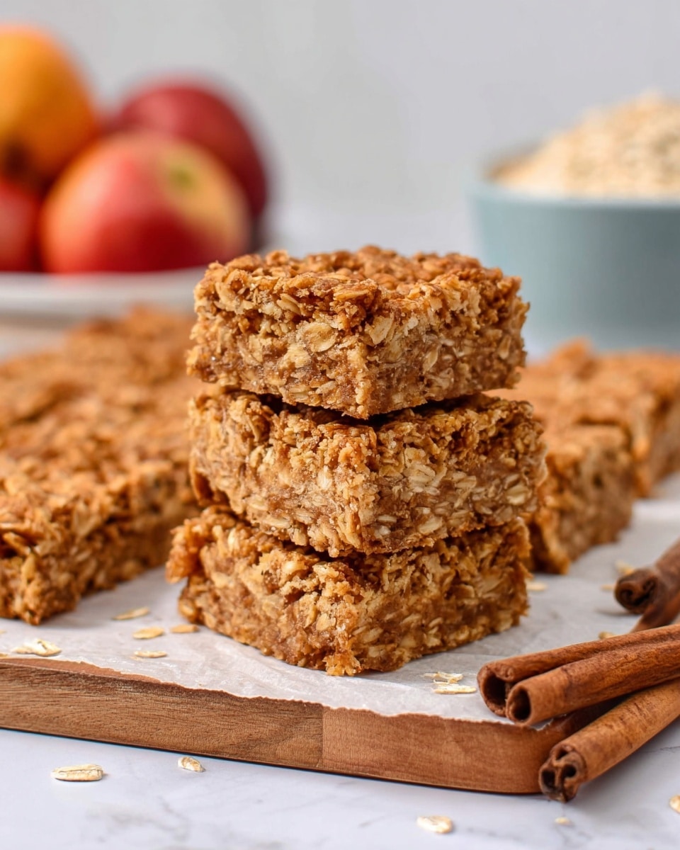 Applesauce Oatmeal Bars Recipe - Recipe Image