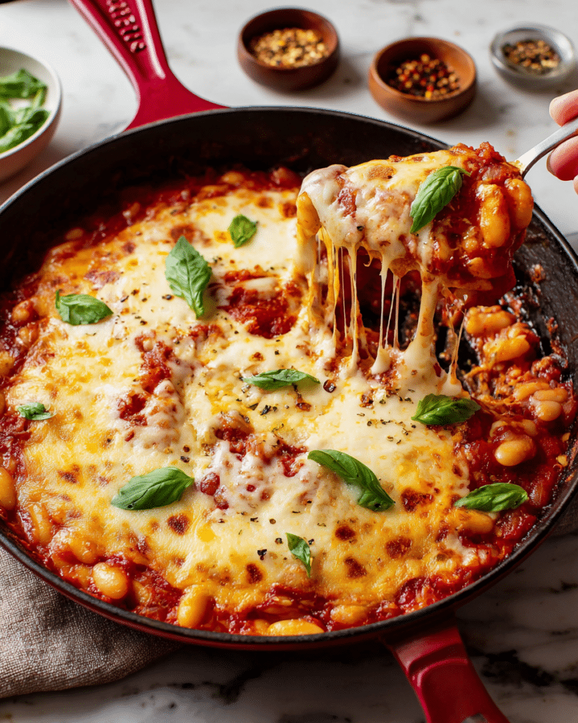 Pizza Beans Skillet Recipe