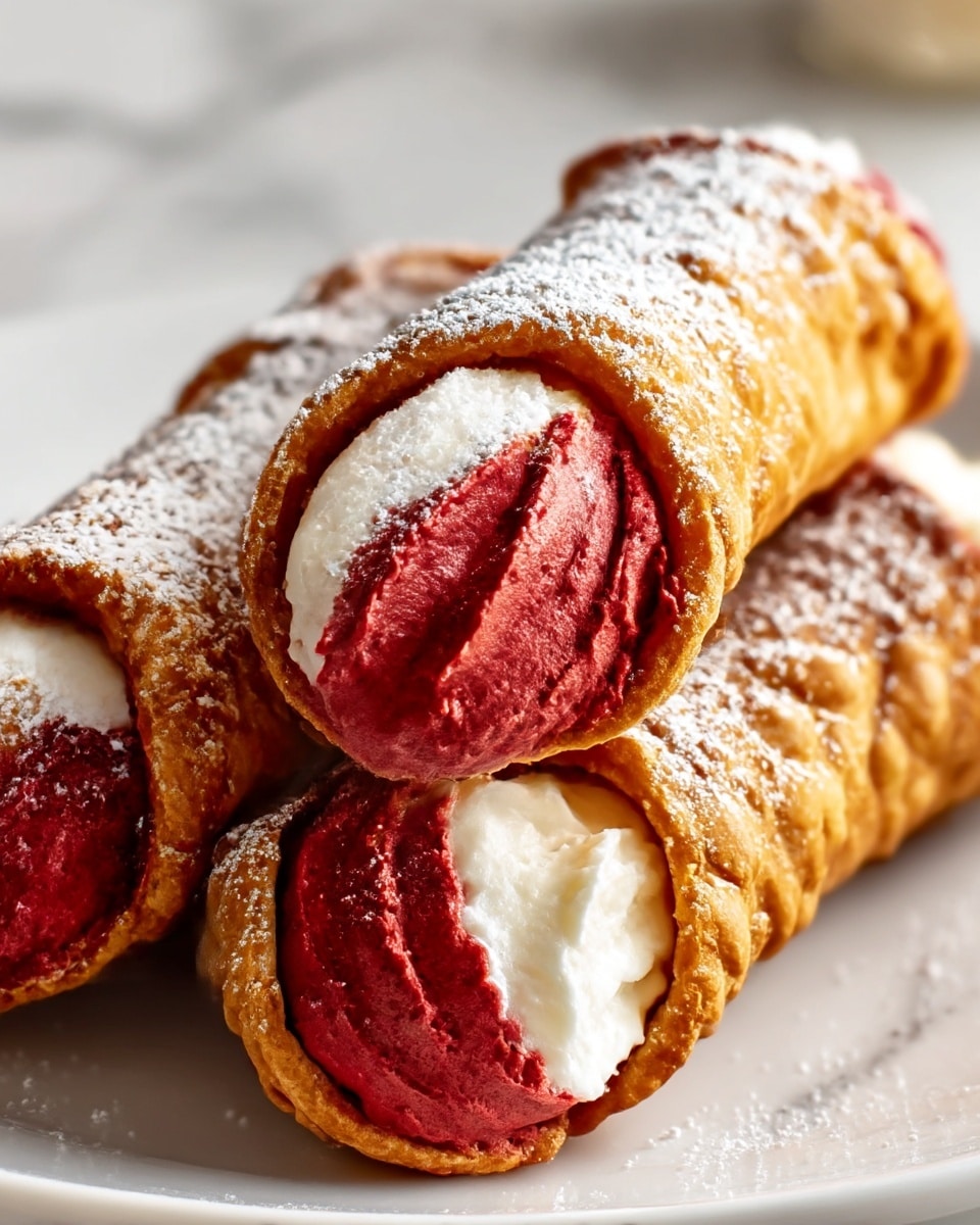 Red Velvet Cannoli Recipe