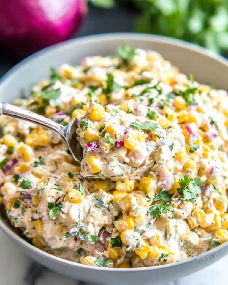 Mexican Street Corn Chicken Salad Recipe