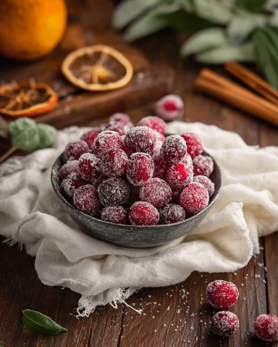 Candied Cranberries (No Sugar Added!) Recipe