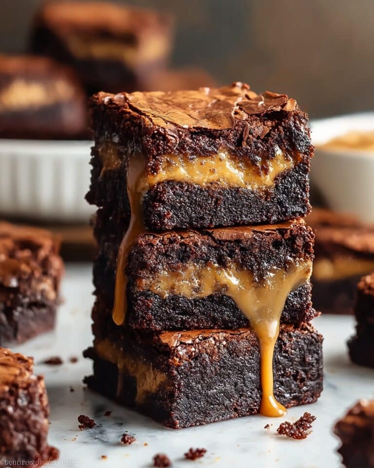 Chewy Biscoff Brownies – Easy Delicious Dessert Recipe