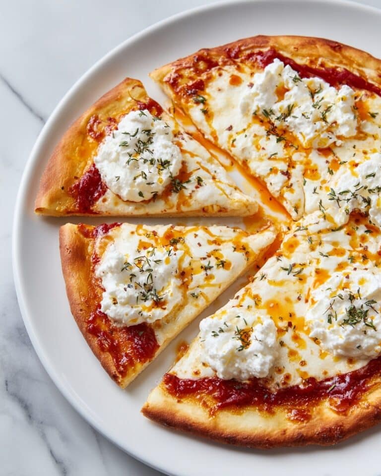 Hot Honey Ricotta Pizza Delight Recipe
