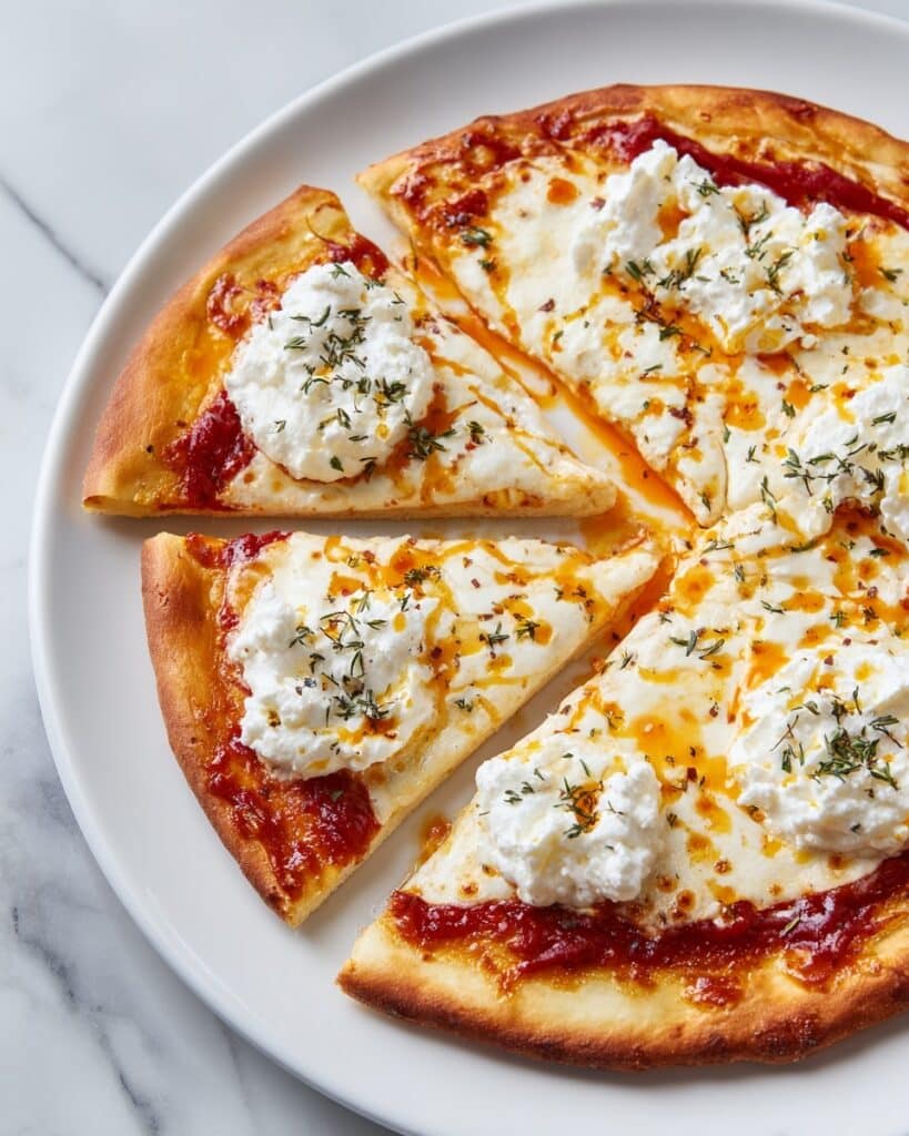 Hot Honey Ricotta Pizza Delight Recipe