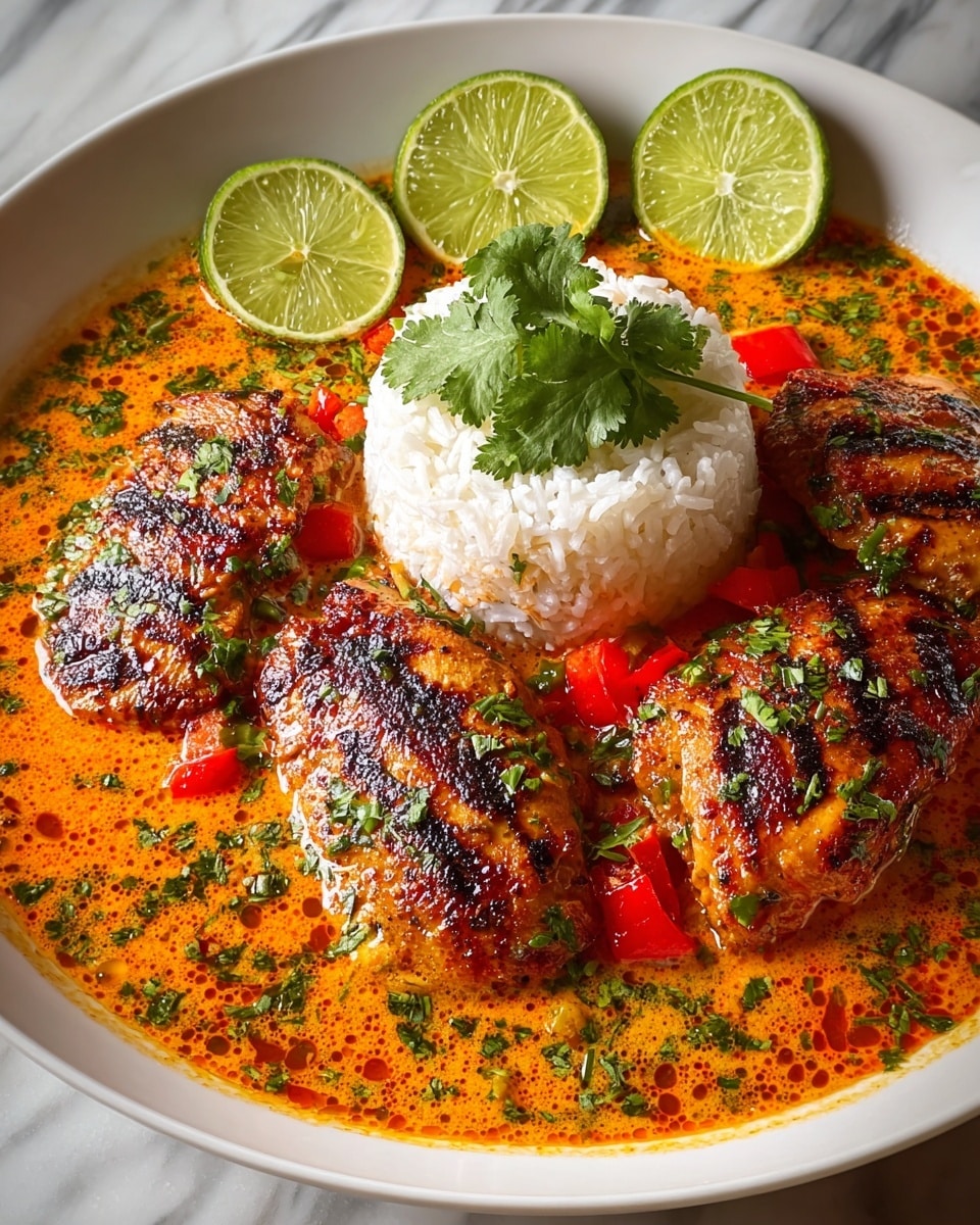 Spicy Brazilian Coconut Chicken Recipe - Recipe Image