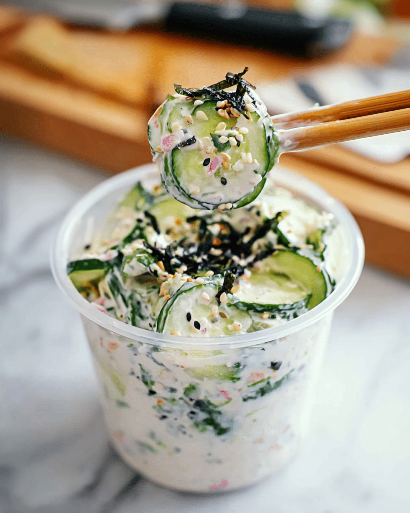 Sushi Cucumber Salad: Nutritious, Quick, and Full of Flavor Recipe