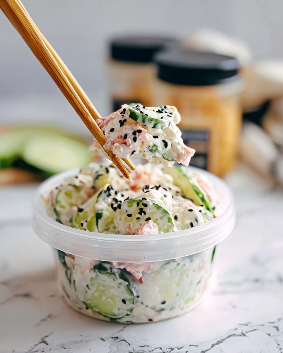 Sushi Cucumber Salad: Nutritious, Quick, and Full of Flavor Recipe - Recipe Image