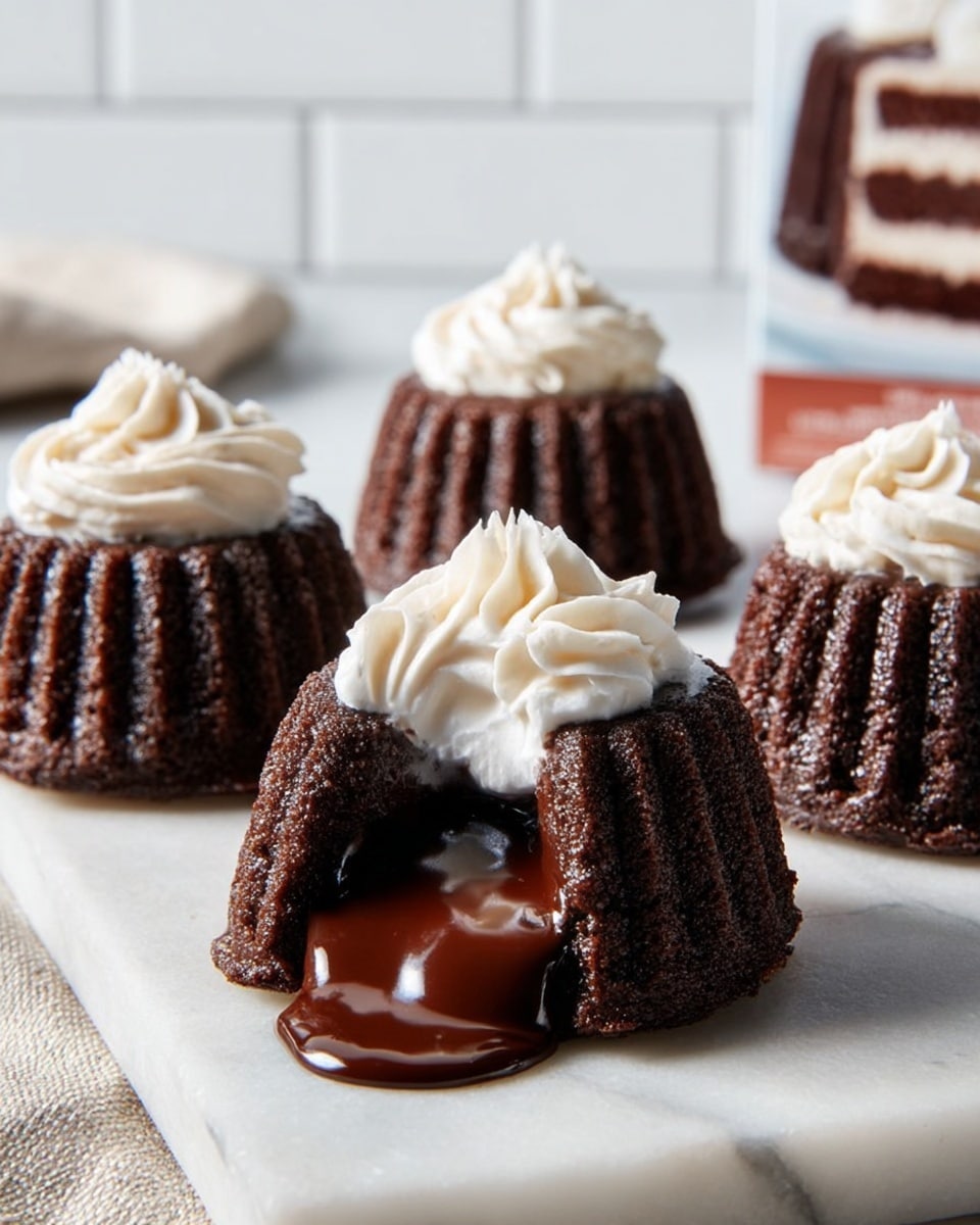Gluten-Free Lava Cakes Recipe - Recipe Image