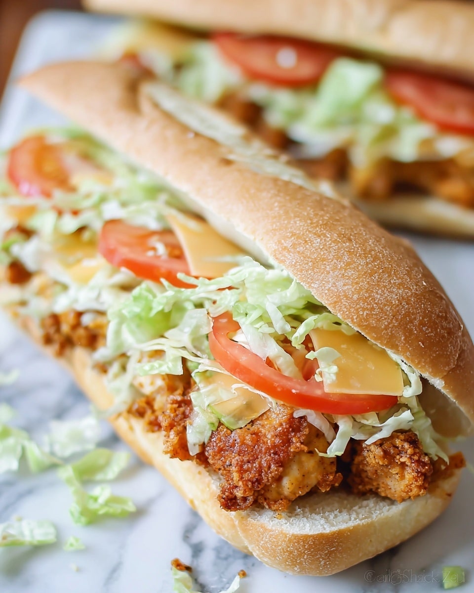 Chicken Tender Subs Recipe - Recipe Image