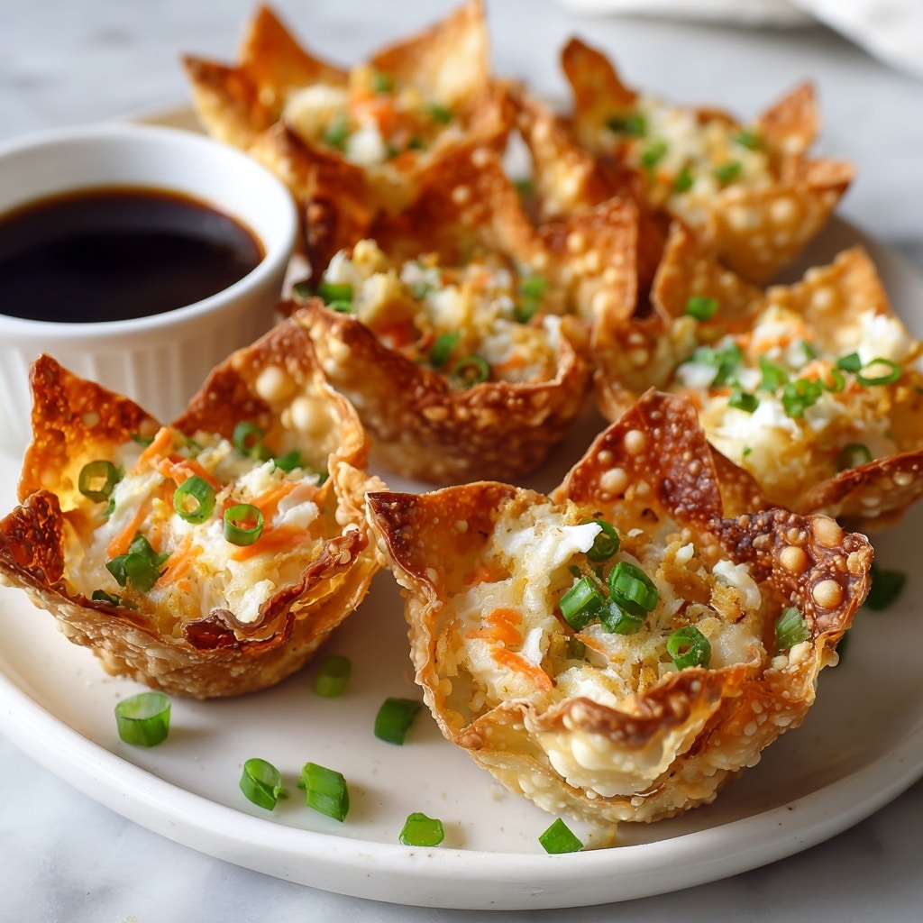Crab Cream Cheese Wontons Recipe - Recipe Image