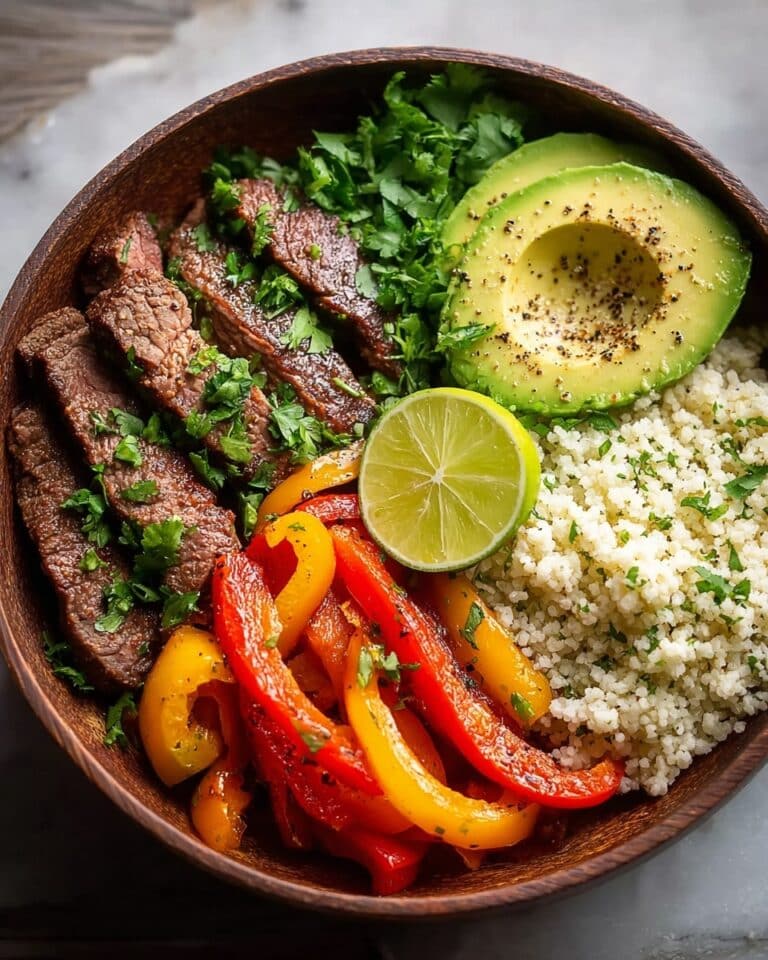 Low Carb Steak Fajita Bowl – 1 Bold Recipe For Keto Lovers Recipe
