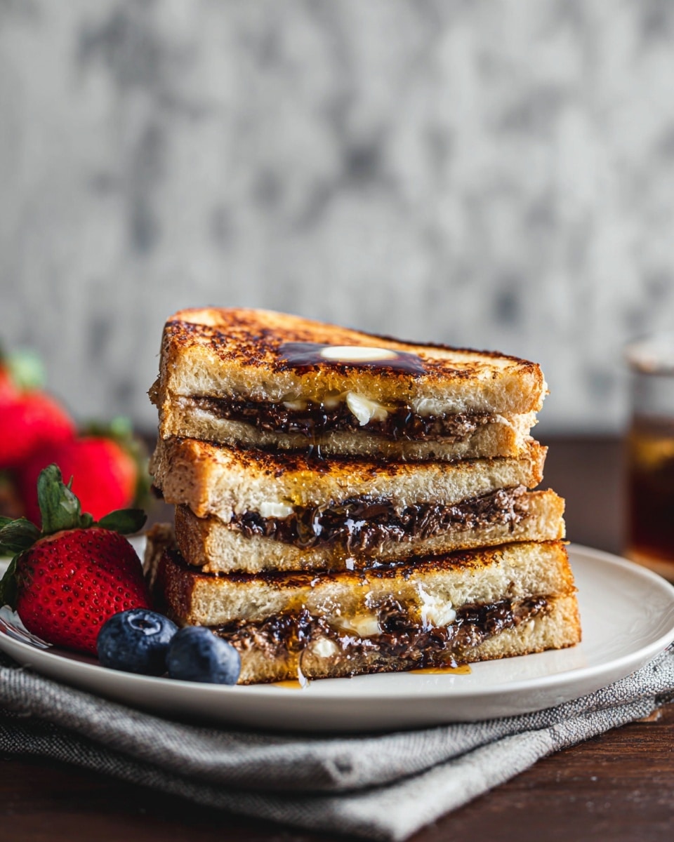 Chocolate-Stuffed French Toast Recipe - Recipe Image