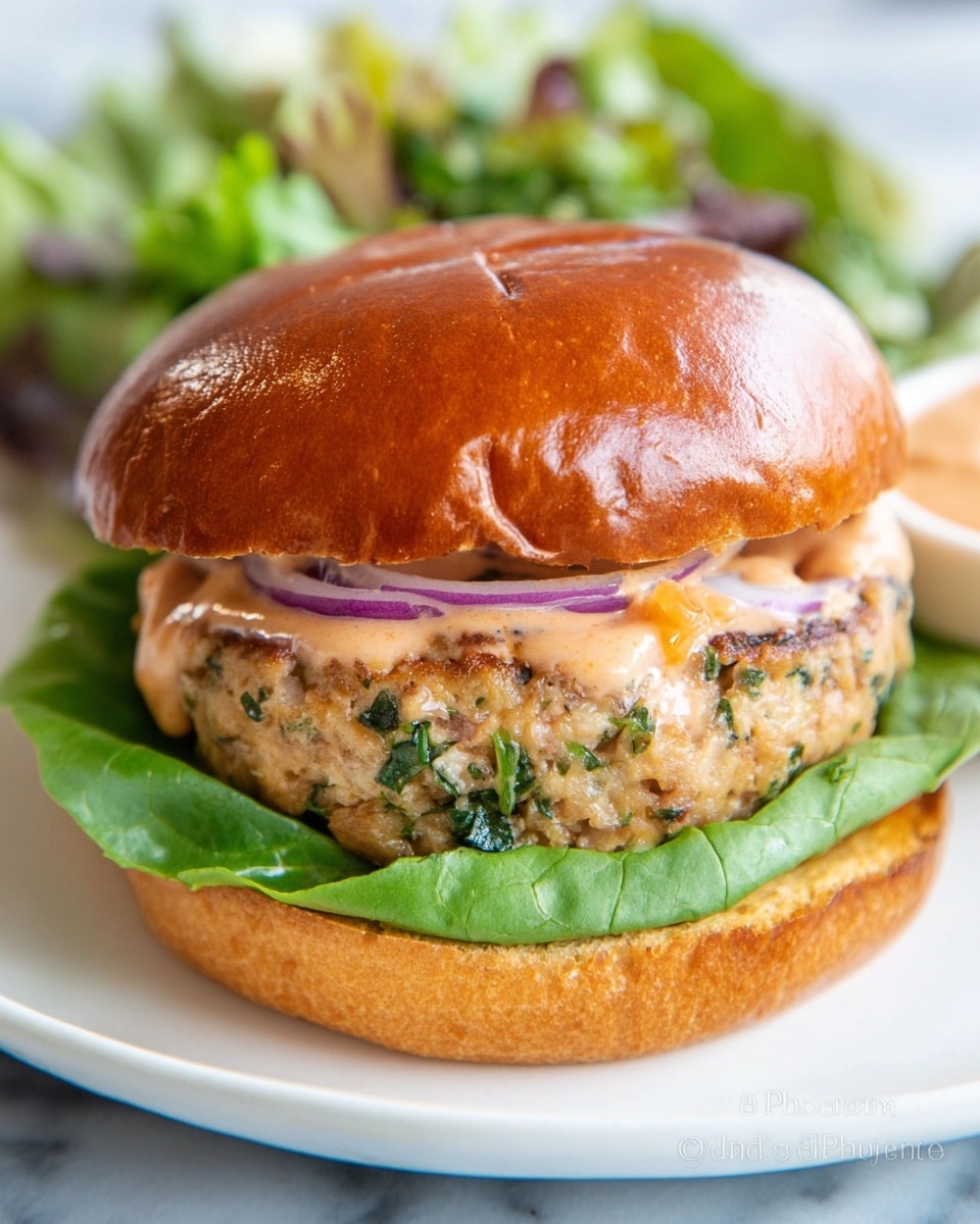Tuscan Turkey Burgers with Sun-Dried Tomato Aioli Recipe - Recipe Image