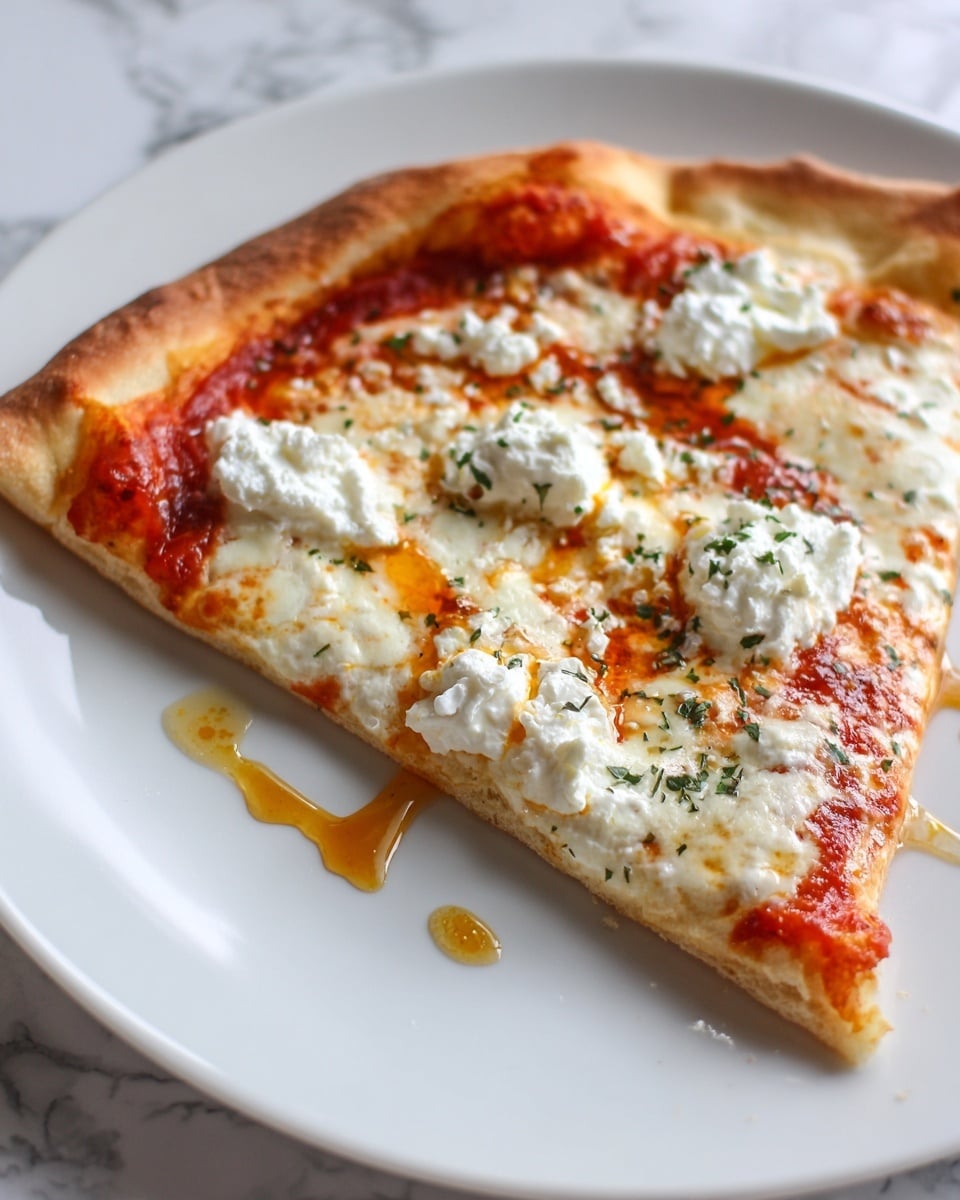 Hot Honey Ricotta Pizza Delight Recipe - Recipe Image
