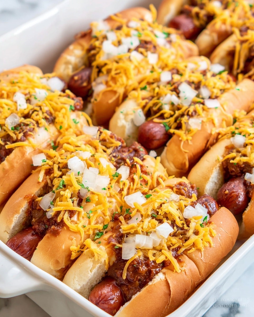 Chili Dog Bake Recipe - Recipe Image